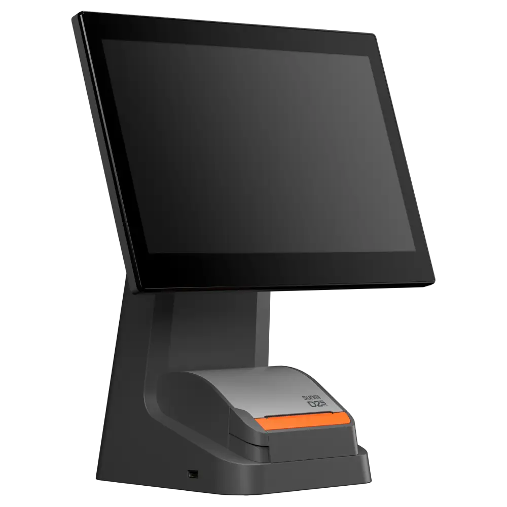 Menulux POS System - Customer screen